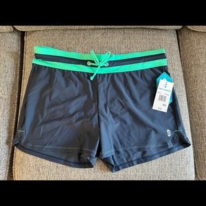 NWT Ladies Free Country Drawstring Swim Shorts- XXL